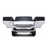 Elektrické autíčko Range Rover HSE - nelakované - biele - dvojmiestne